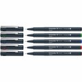 Schneider Pen Pictus Fineliners, Wallet, Assorted Colors and Sizes, 5PK 197595